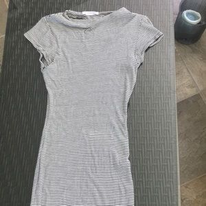 Stella Luce Casual Body Con Striped Dress